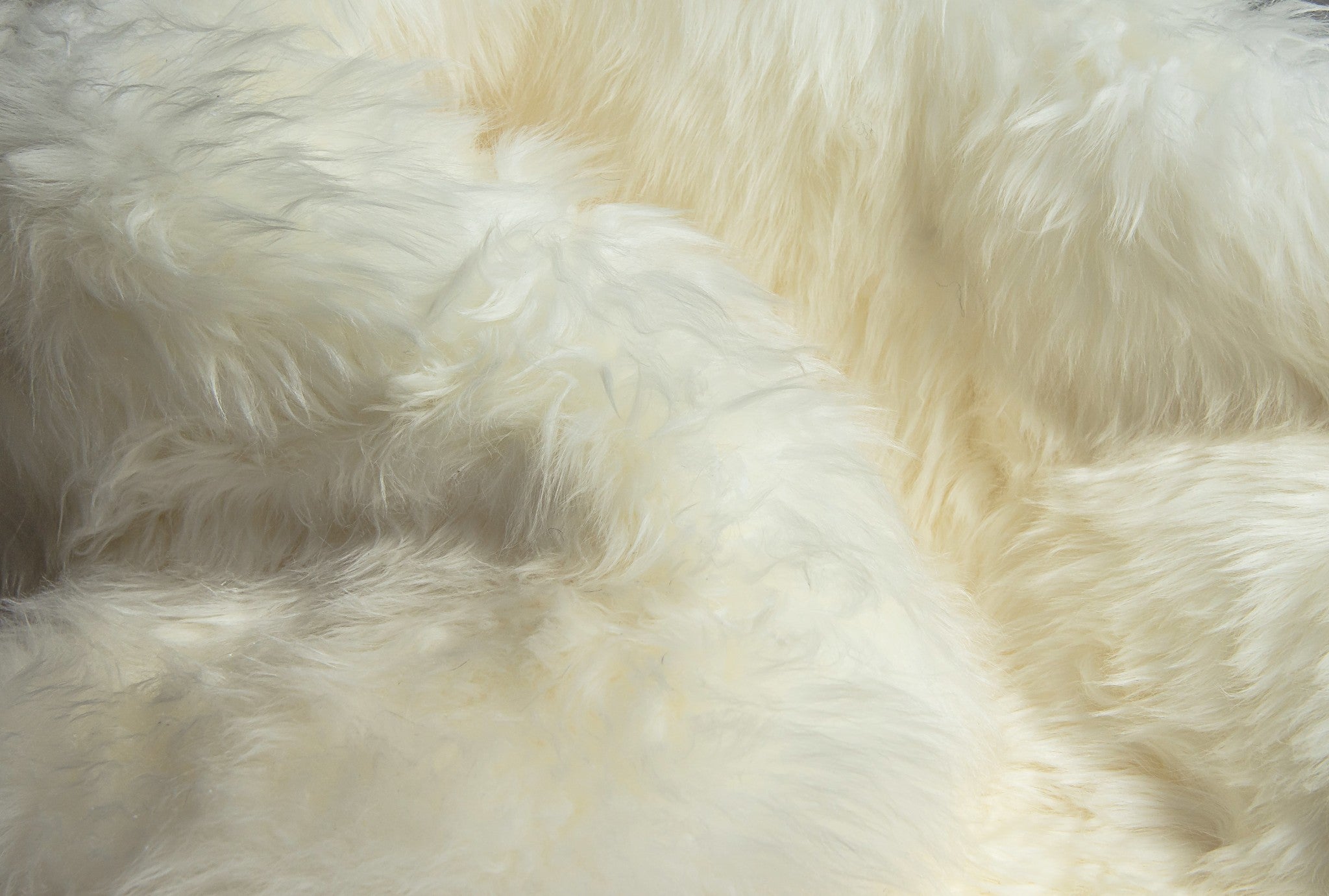 6' X 6' Natural Sheepskin Non Skid Area Rug-Area Rugs-DECOROLALA