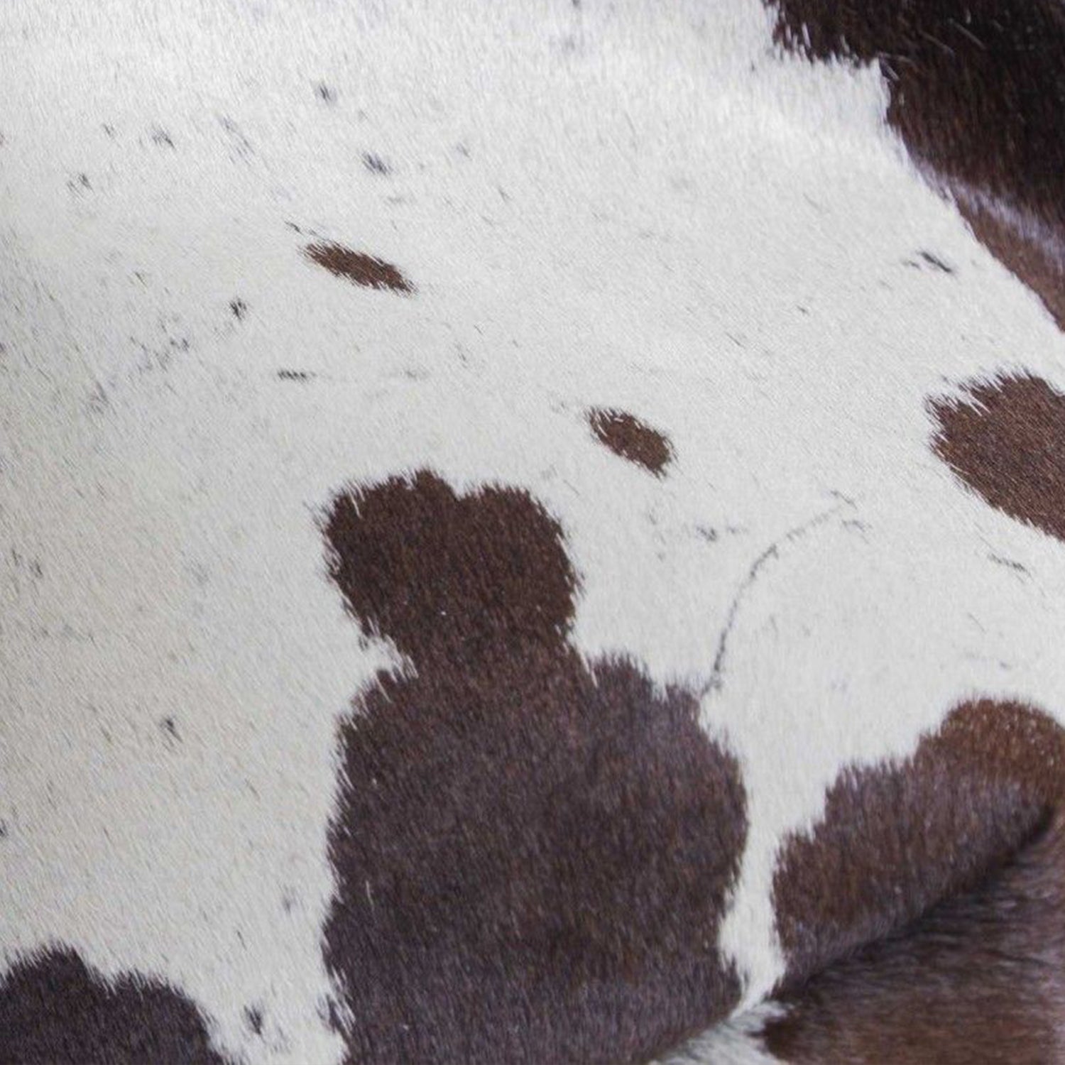 6' X 7' Black And White Cowhide Cowhide Print Area Rug-Area Rugs-DECOROLALA