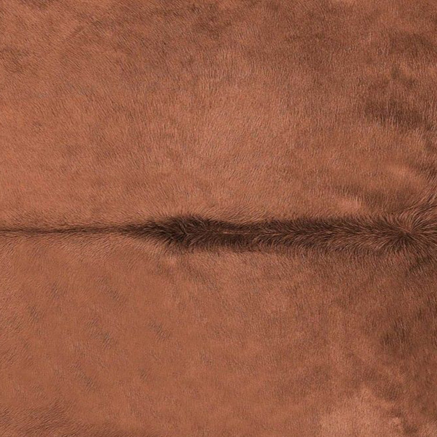 6' X 7' Brown Cowhide Area Rug-Area Rugs-DECOROLALA