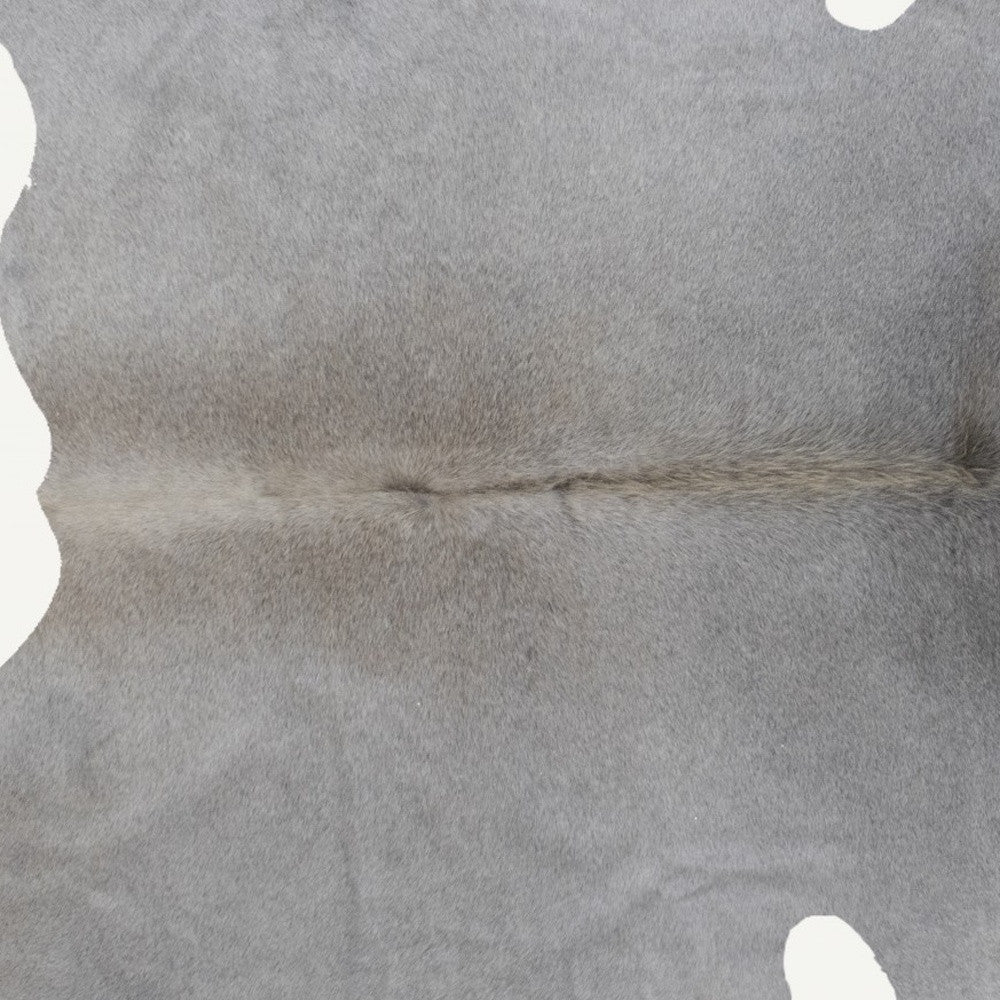 6' X 7' Natural Cowhide Cowhide Print Area Rug-Area Rugs-DECOROLALA