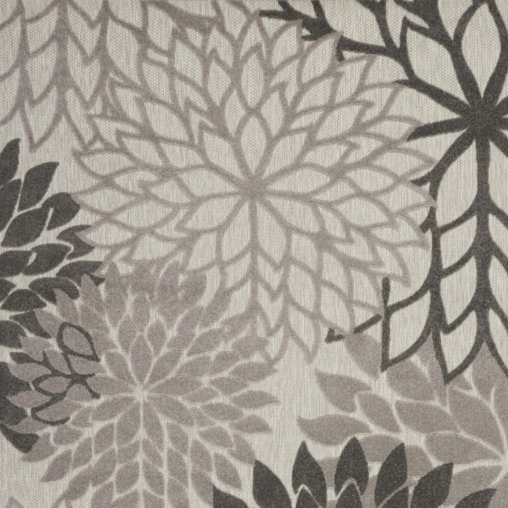 6' X 9' Gray Indoor Outdoor Area Rug-Outdoor Rugs-DECOROLALA