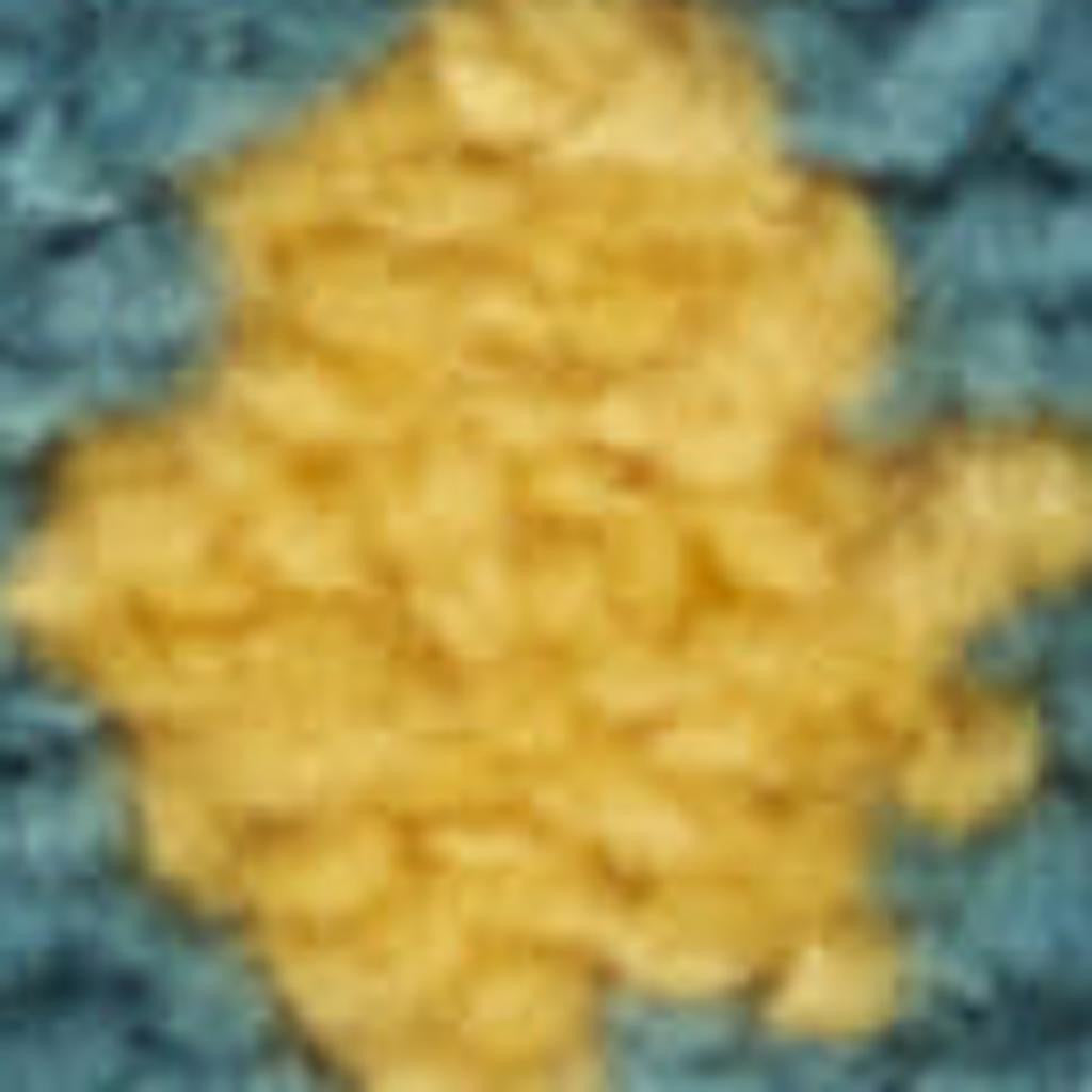 6' X 9' Yellow And Ivory Indoor Outdoor Area Rug-Outdoor Rugs-DECOROLALA