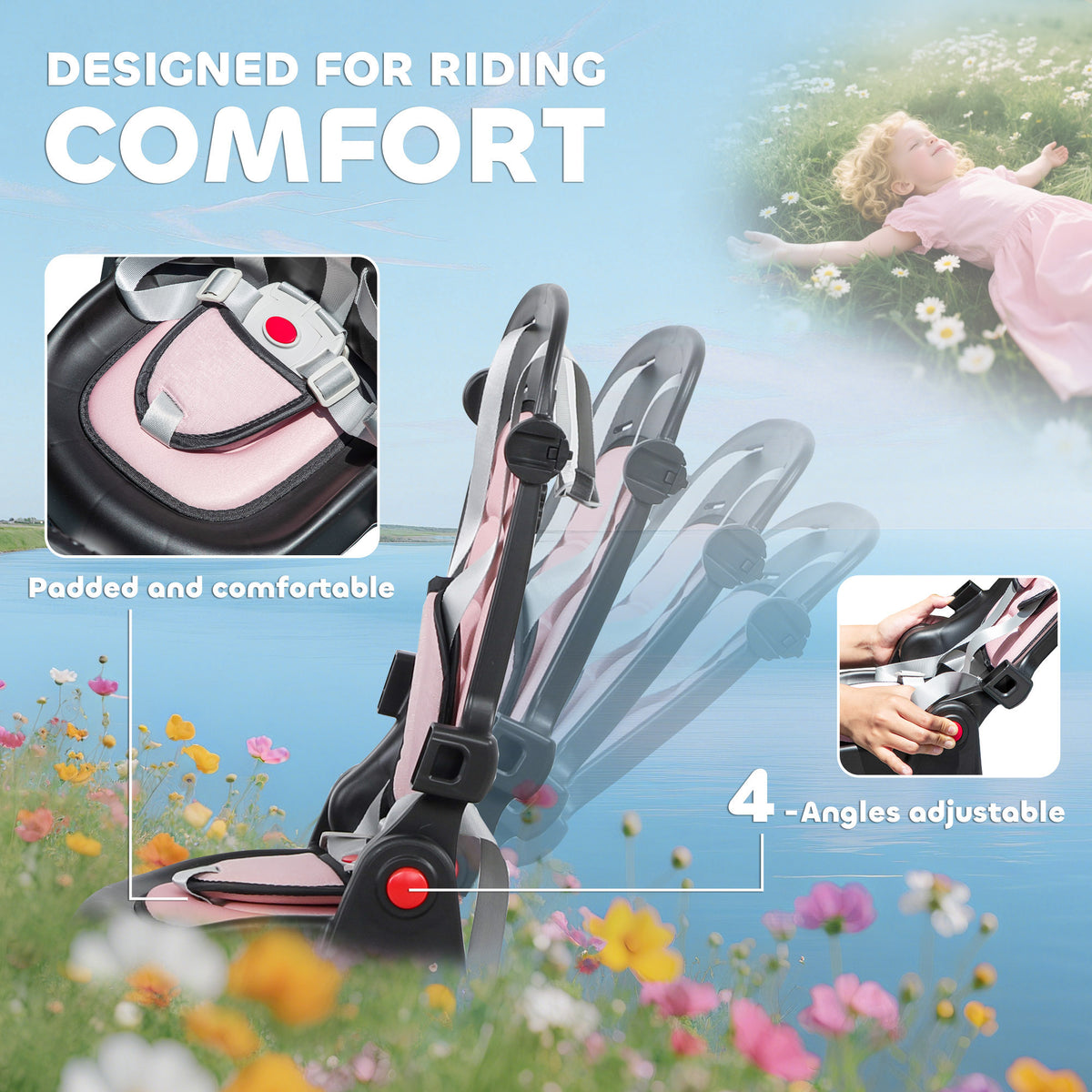 6 in 1 Toddler Tricycle for 1-5 Years Old with Push Handle, Removable Canopy, Rotatable Seat-Toys & Games > Baby & Toddler Toys > Riding & Rocking Toys > Tricycles for Kids-DECOROLALA