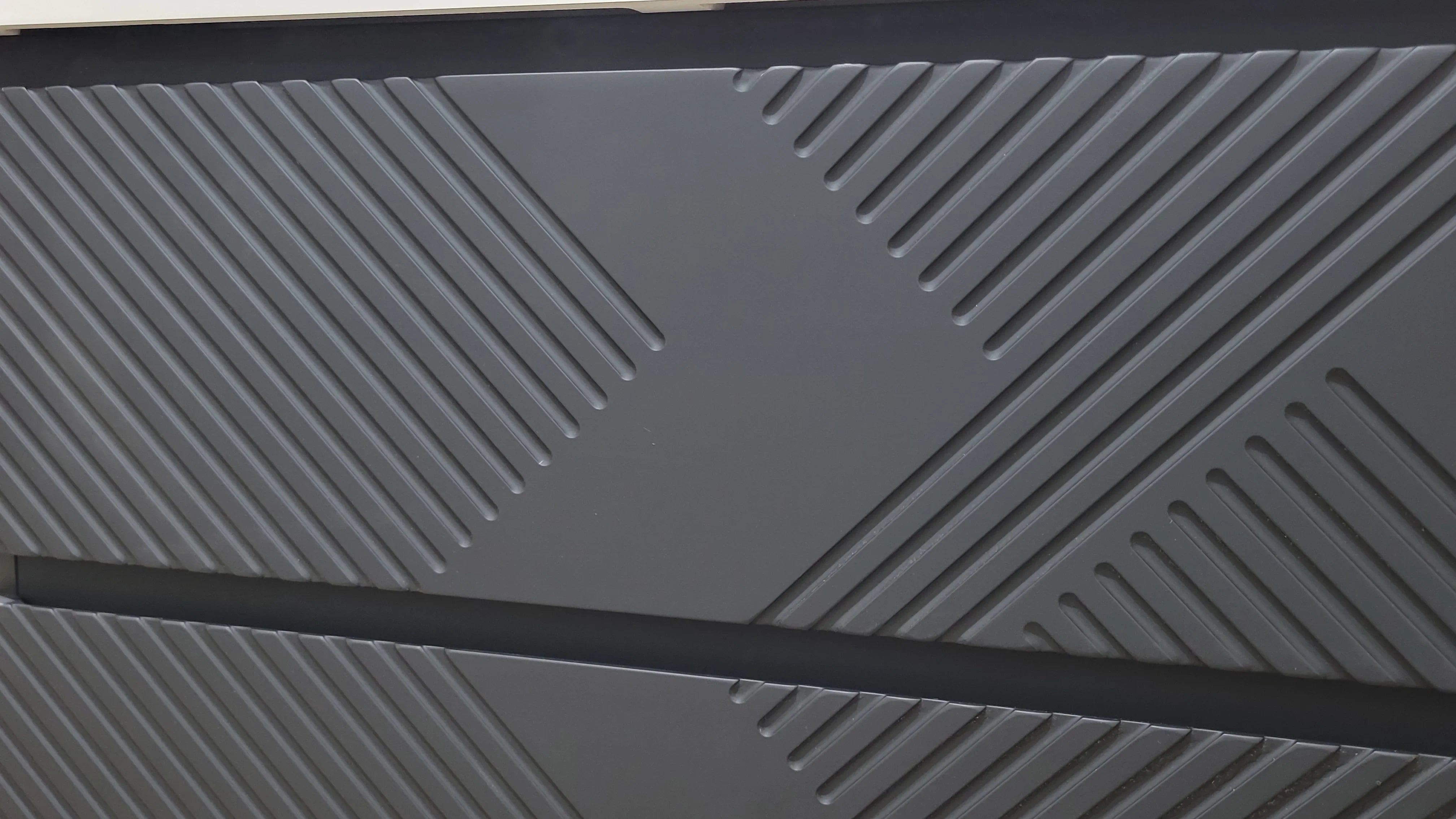 60" Black Wall Mount Bathroom Vanity with White Polymarble Countertop-Migration_Bathroom Vanities-DECOROLALA