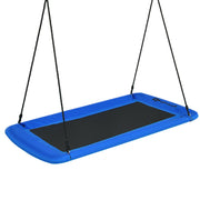60 Inch Platform Tree Swing Outdoor with 2 Hanging Straps