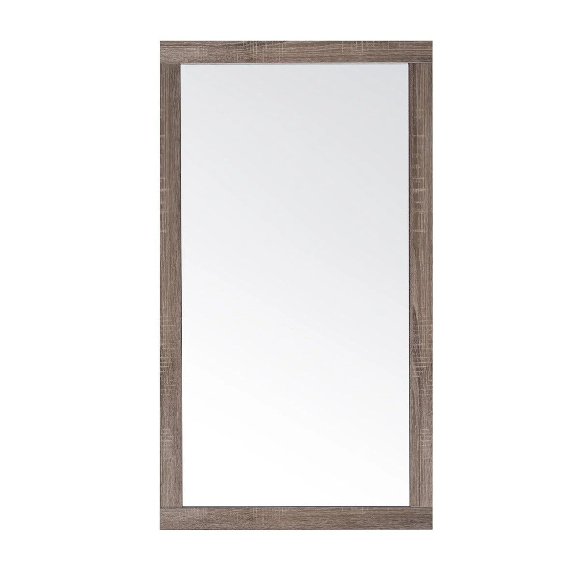 60" Rectangular Mirror with Soft Oak Frame-Migration_Mirrors-DECOROLALA
