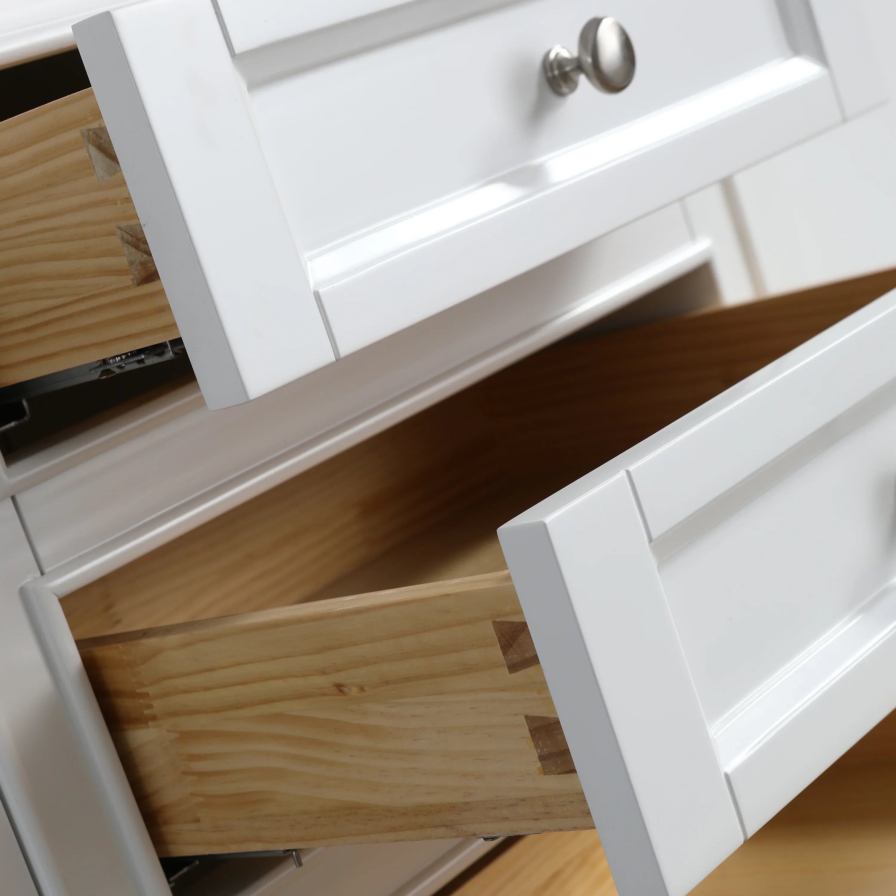 60" White Freestanding Double Sink Bathroom Vanity with Solid White Quartz Countertop-Migration_Bathroom Vanities-DECOROLALA