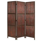 60" X 72" Cherry Wood Screen-Room Dividers-DECOROLALA