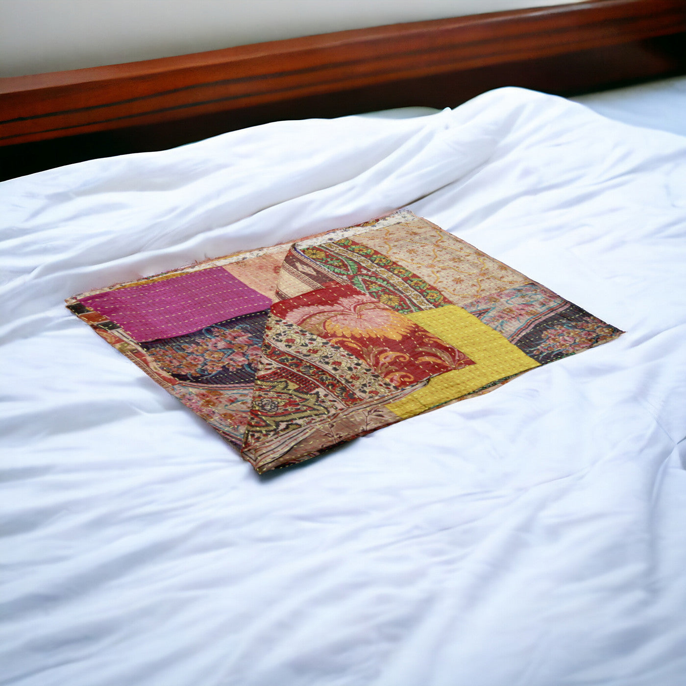 60" X 90" Silk Multicolor Throws-Throws & Blankets-DECOROLALA