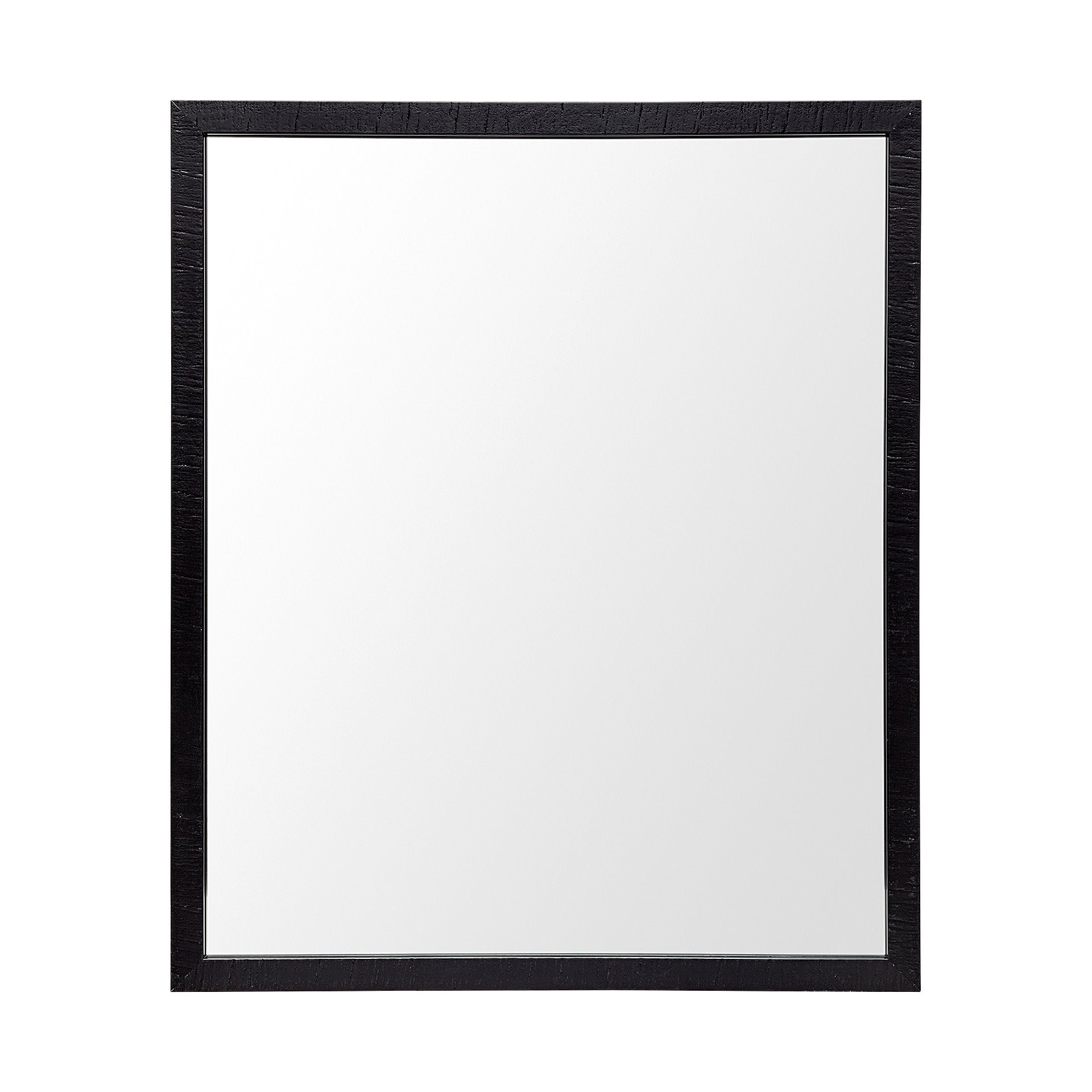 26" Black Bathroom Vanity Mirror-Mirrors-DECOROLALA