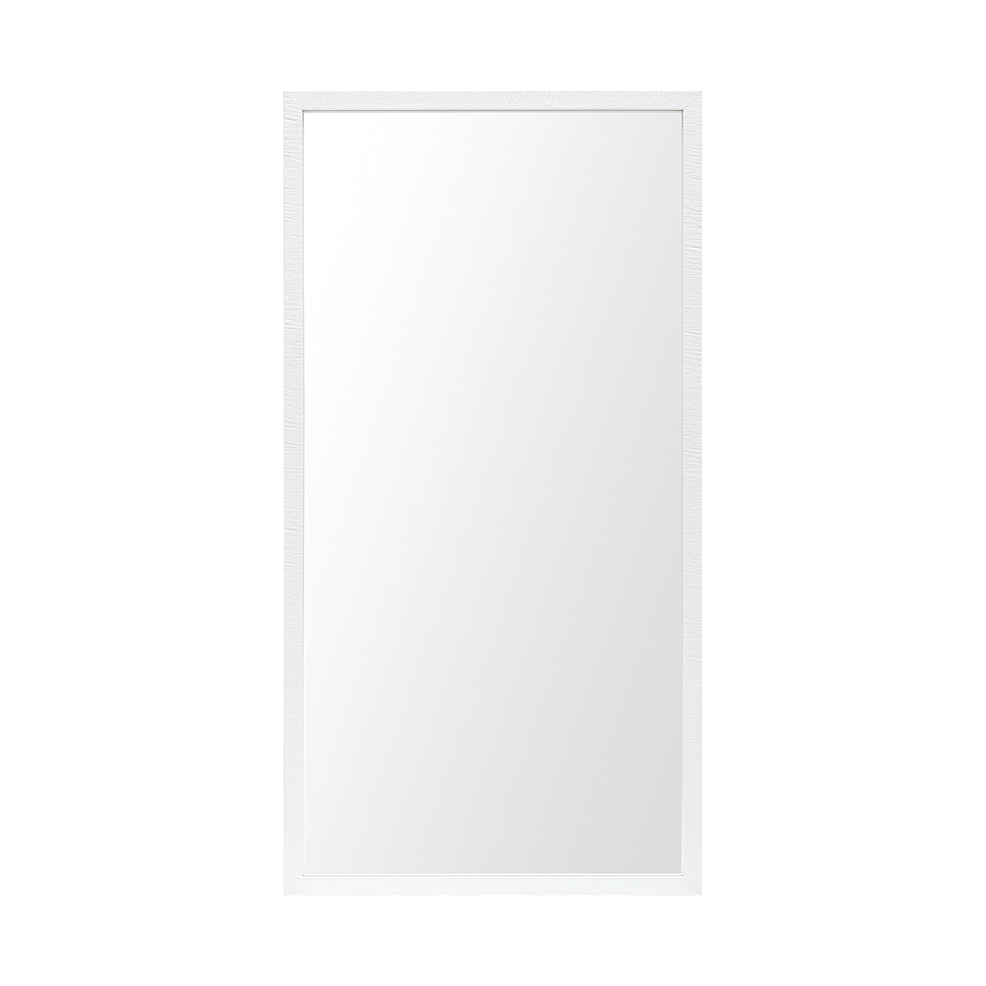 42" White Bathroom Vanity Mirror-Mirrors-DECOROLALA