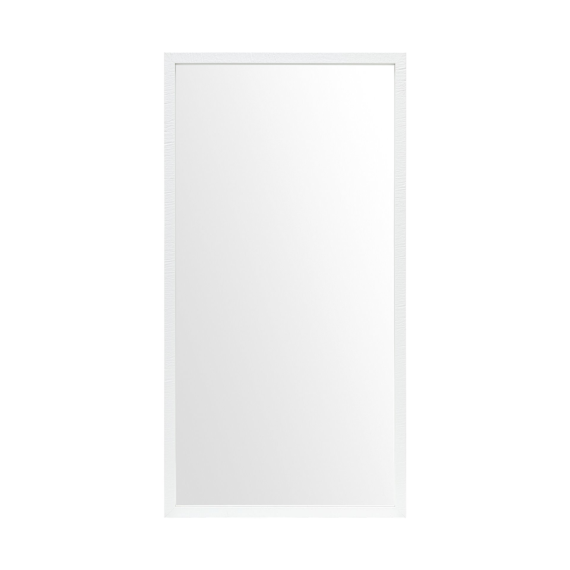 42" White Bathroom Vanity Mirror-Mirrors-DECOROLALA