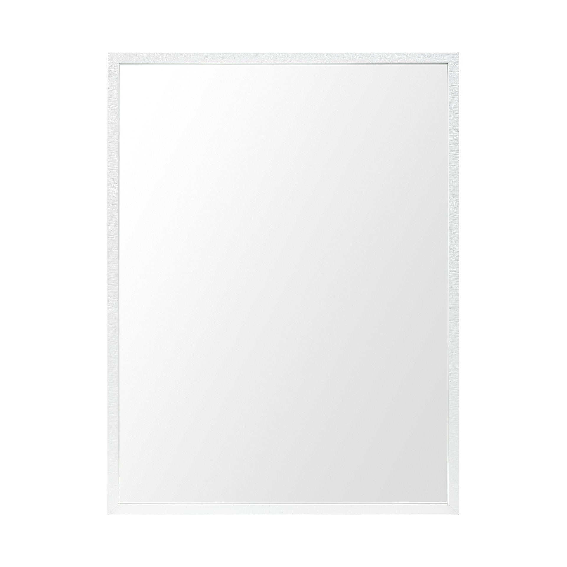 42" White Bathroom Vanity Mirror-Mirrors-DECOROLALA