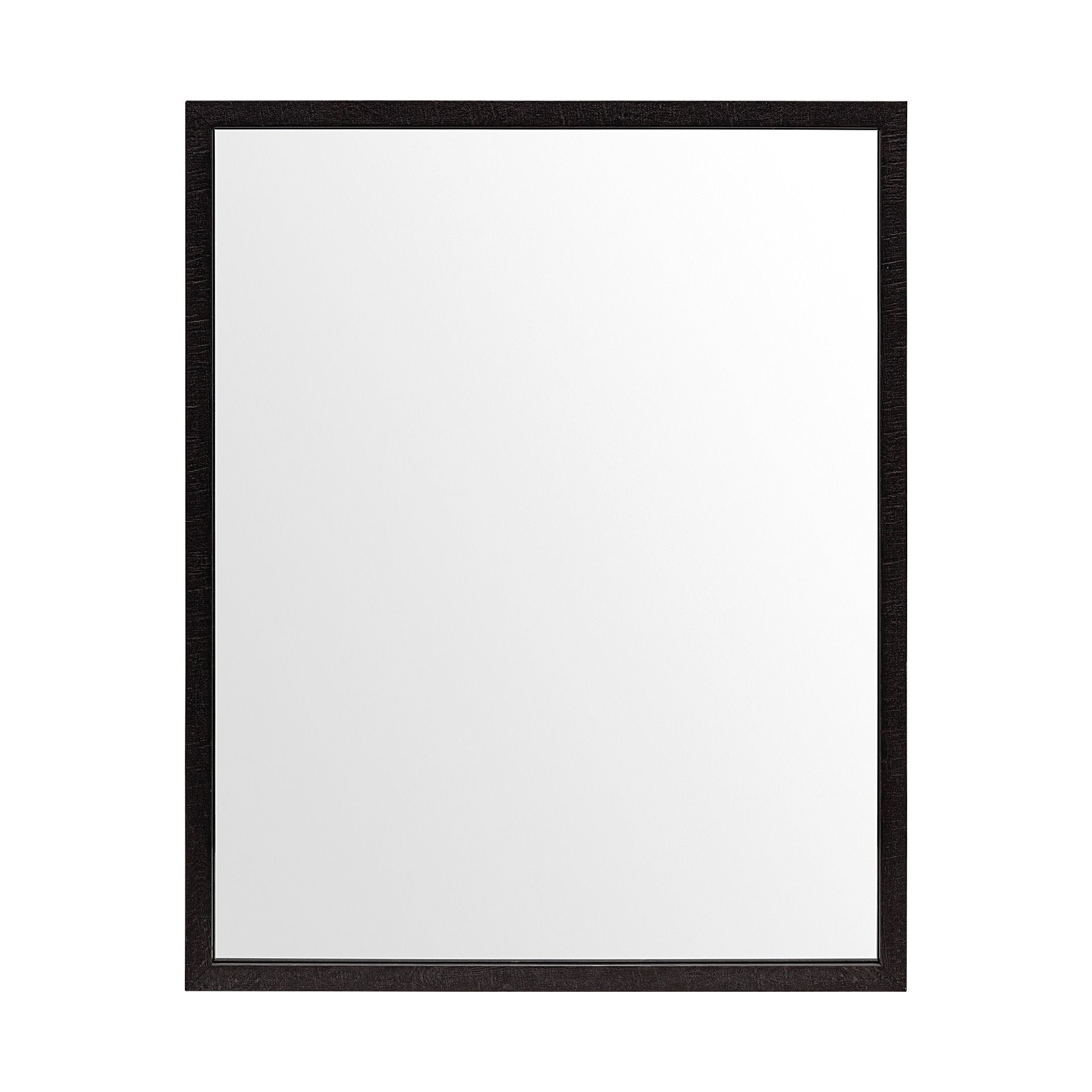 32" Black Bathroom Vanity Mirror-Mirrors-DECOROLALA