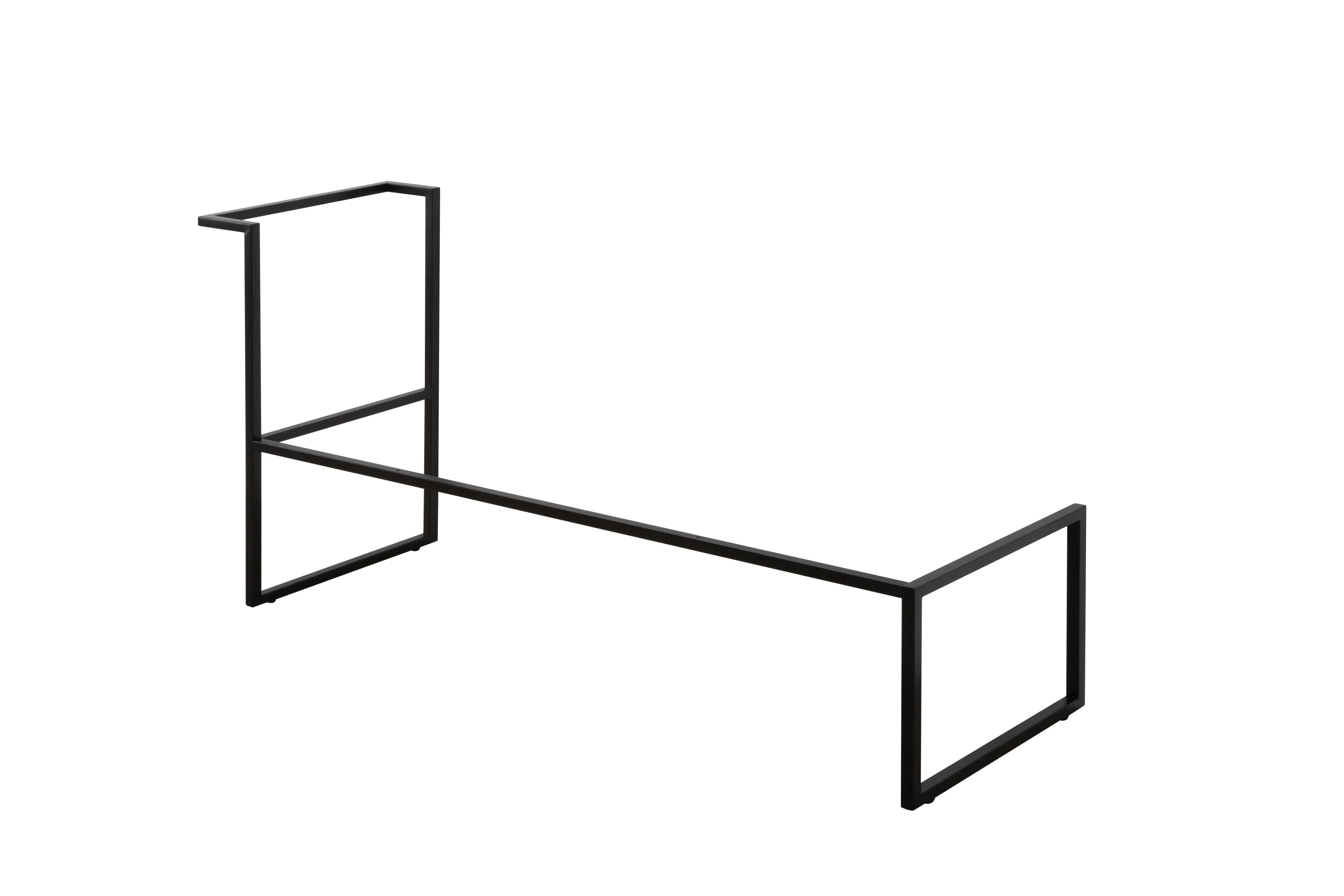 59" Matte Black Stainless Steel Frame for Wall Mounted Vanities - 1034*449*790