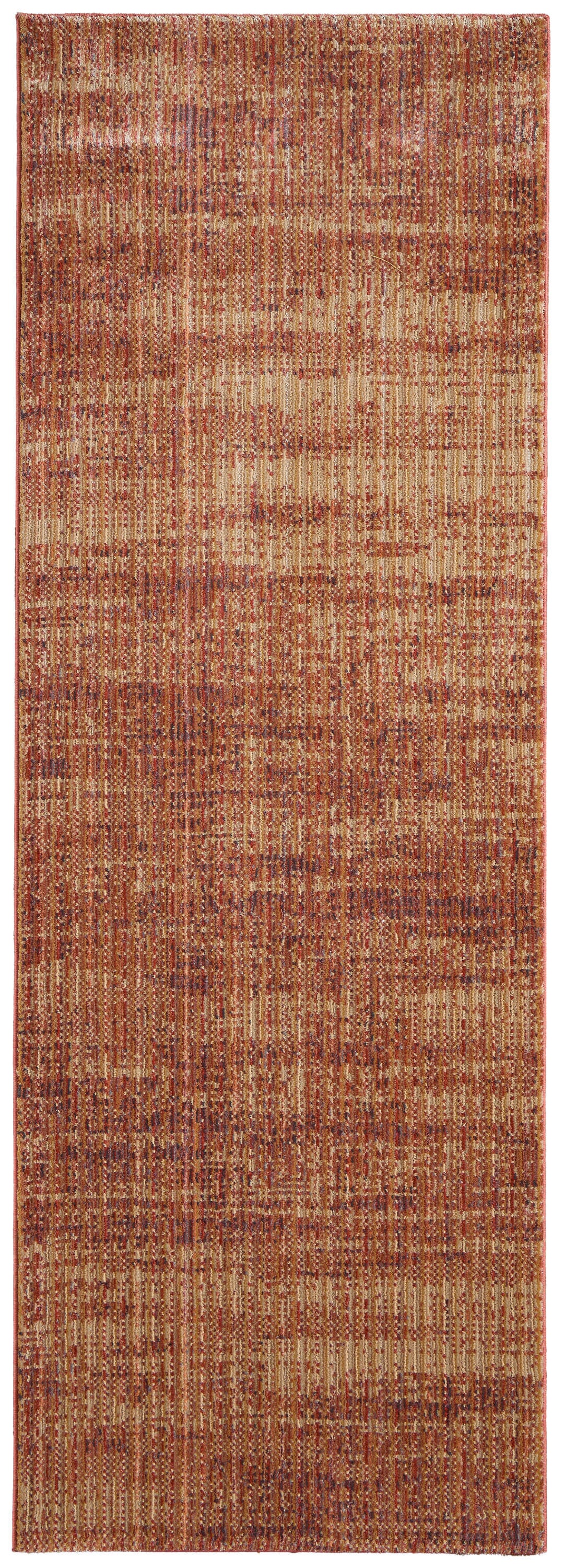 8' Tan And Brown Runner Rug-7