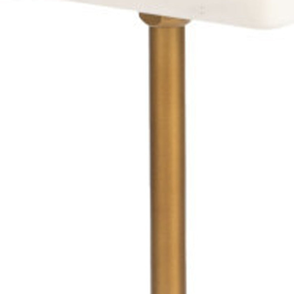 22" White Marble Pedestal End Table-6