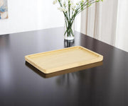 12" Natural Solid Wood Handmade Vanity Tray-0