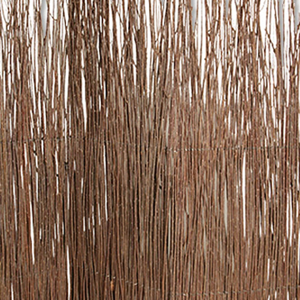 63" X 84" Brown Willow Adirondack Screen-Room Dividers-DECOROLALA