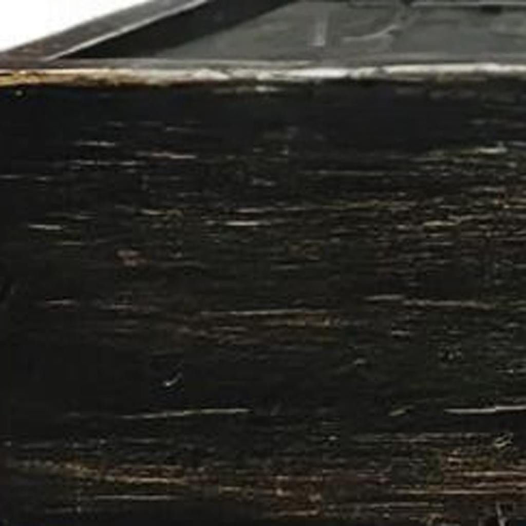 10" Black Distressed Wood Wall Mounted Floating Shelf With LED-Wall Mounted Shelves-DECOROLALA