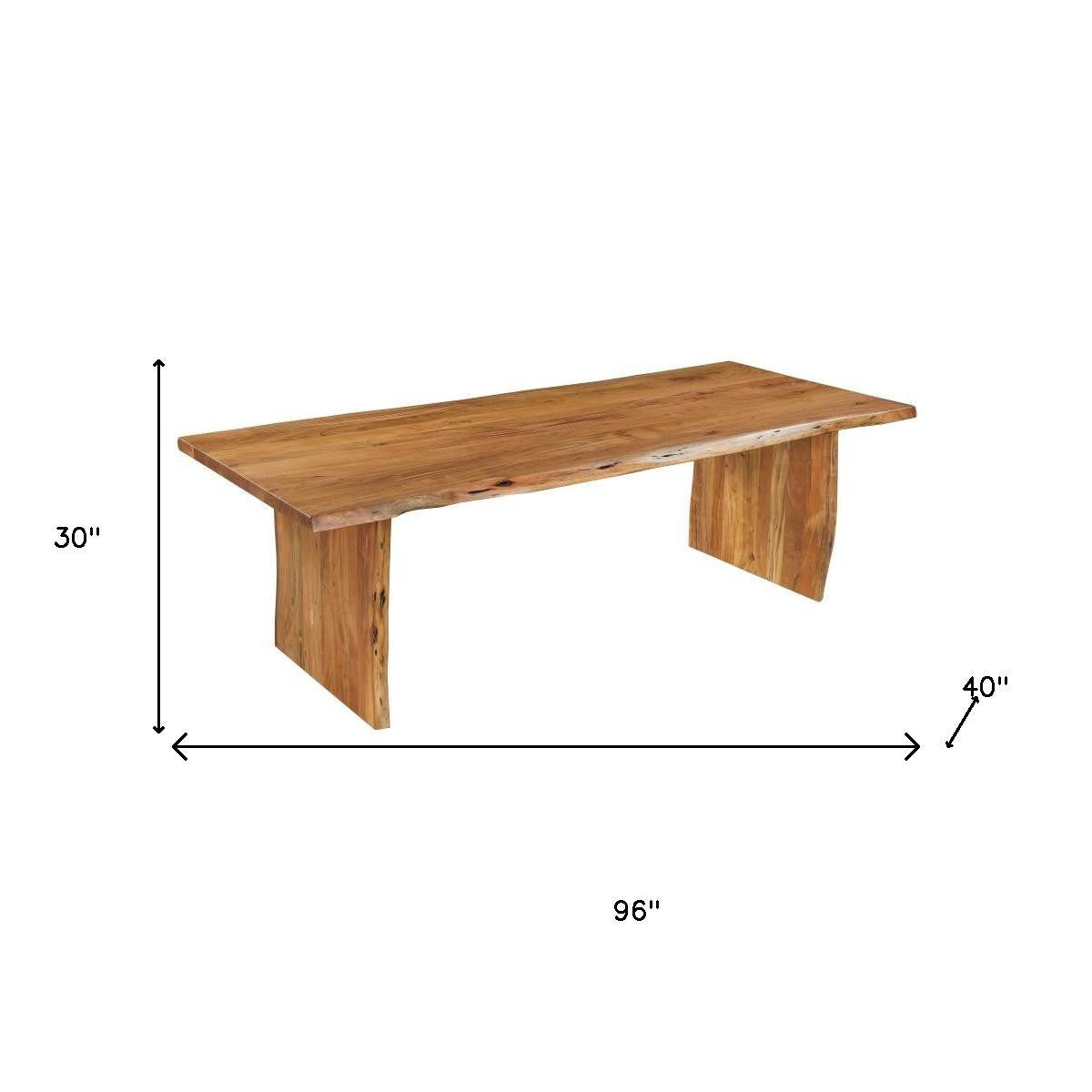 11 Piece Brown Solid Wood Dining Set with 10-Dining Sets-DECOROLALA