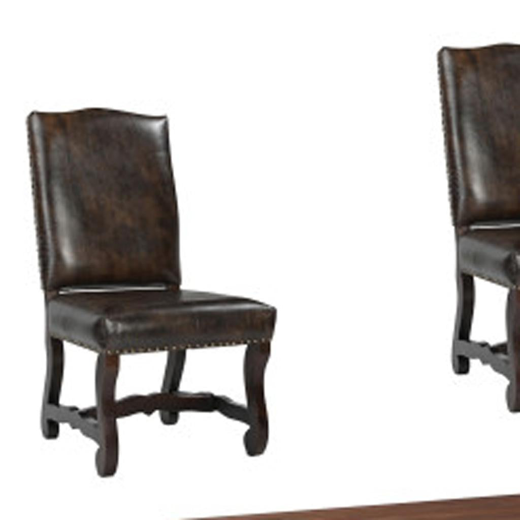 11 Piece Brown Solid Wood Dining Set with 10-Dining Sets-DECOROLALA