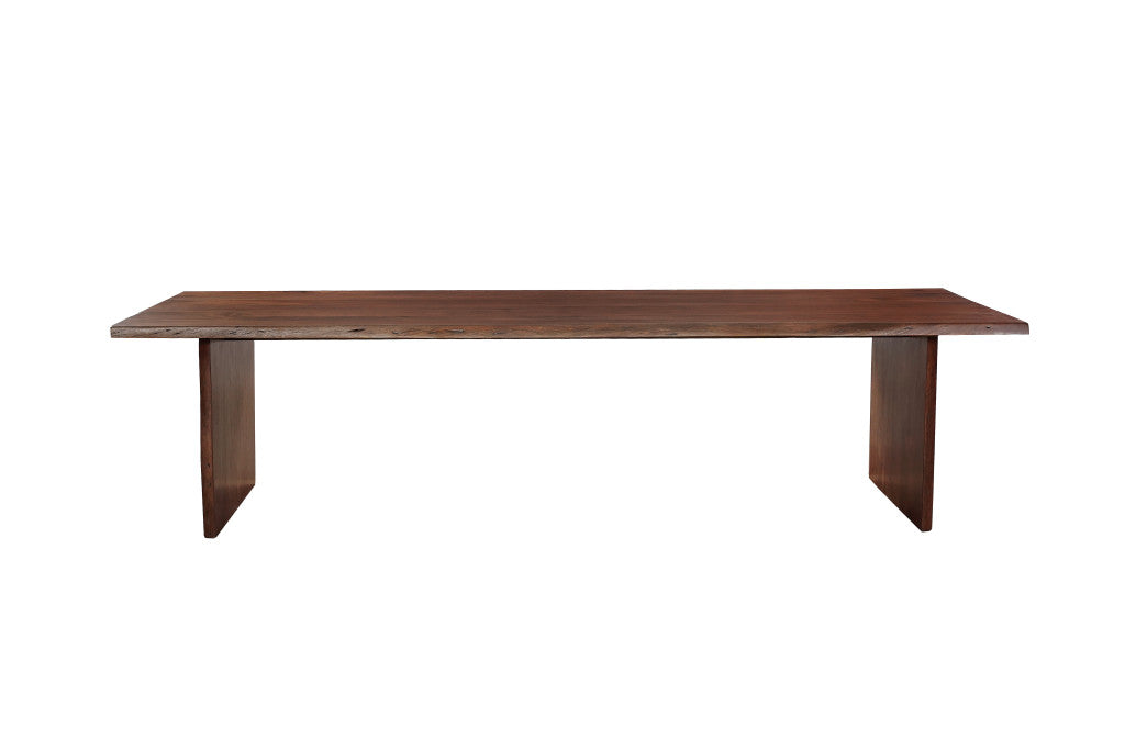 13 Piece Brown Solid Wood Dining Set with 12-Dining Sets-DECOROLALA