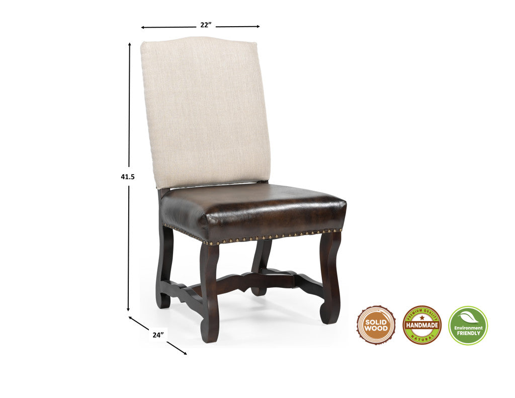 15 Piece Brown Solid Wood Dining Set with 14-Dining Sets-DECOROLALA