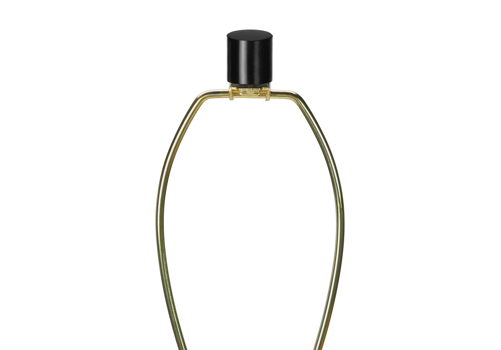 63"H Tripod Floor Lamp Black Metal Ivory Shade-Lighting-DECOROLALA