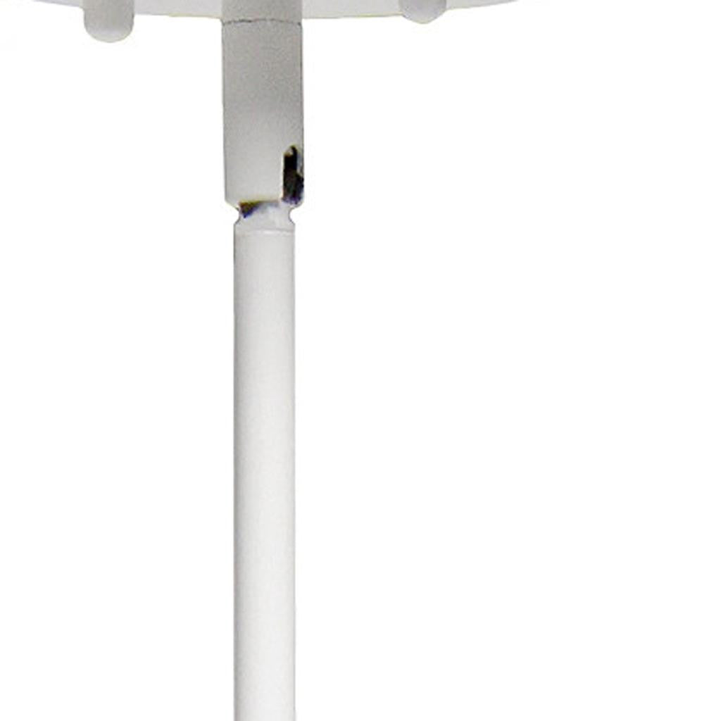White Cylinder Iron Ceiling Light With Clear Shades-Pendants-Hanging Lights-DECOROLALA