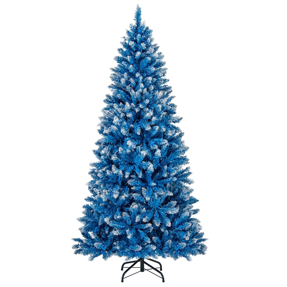 6/7/8/9 FT Artificial Christmas Tree with 767 Snowy Branch Tips-6 FT-Christmas Trees-DECOROLALA