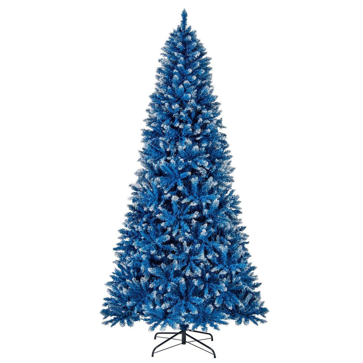 6/7/8/9 FT Artificial Christmas Tree with 767 Snowy Branch Tips-8 FT-Christmas Trees-DECOROLALA