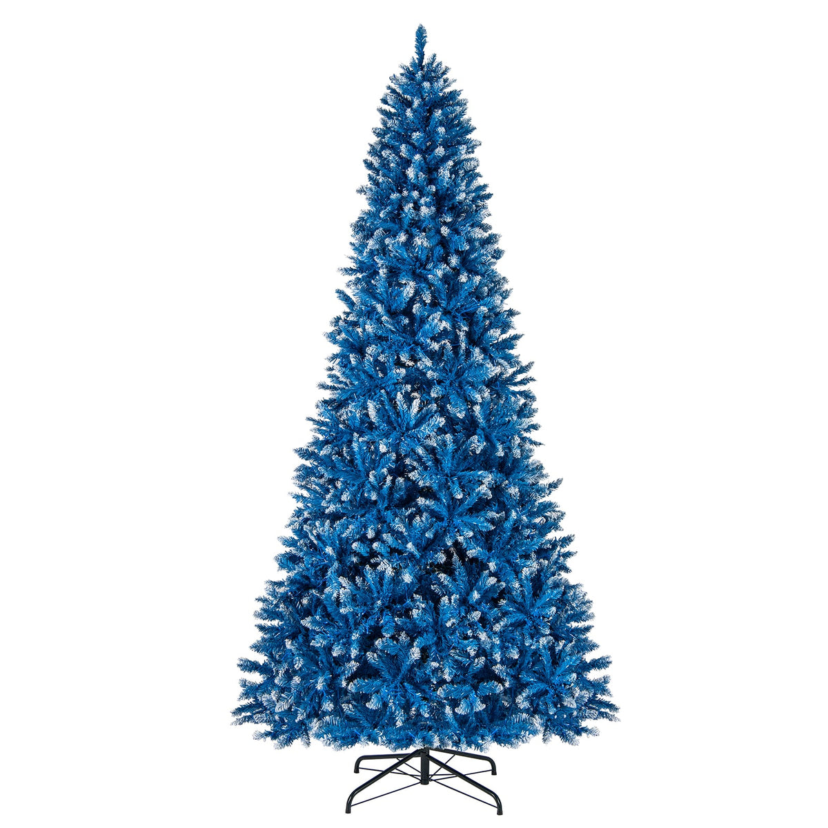 6/7/8/9 FT Artificial Christmas Tree with 767 Snowy Branch Tips-9 FT-Christmas Trees-DECOROLALA