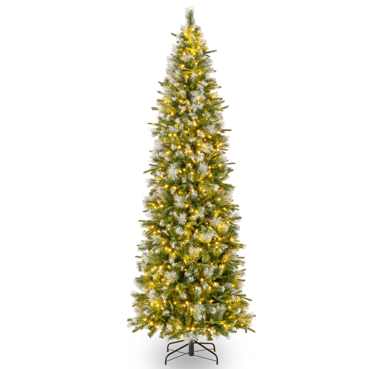 6/7.5/9 FT Artificial Christmas Tree with Warm-White LED Lights-L-Christmas Trees-DECOROLALA