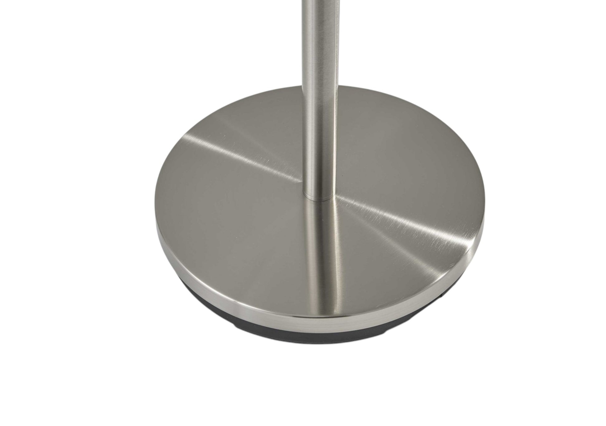 68" Brushed Steel Brushed Steel Coat Rack-Coat Hangers-DECOROLALA