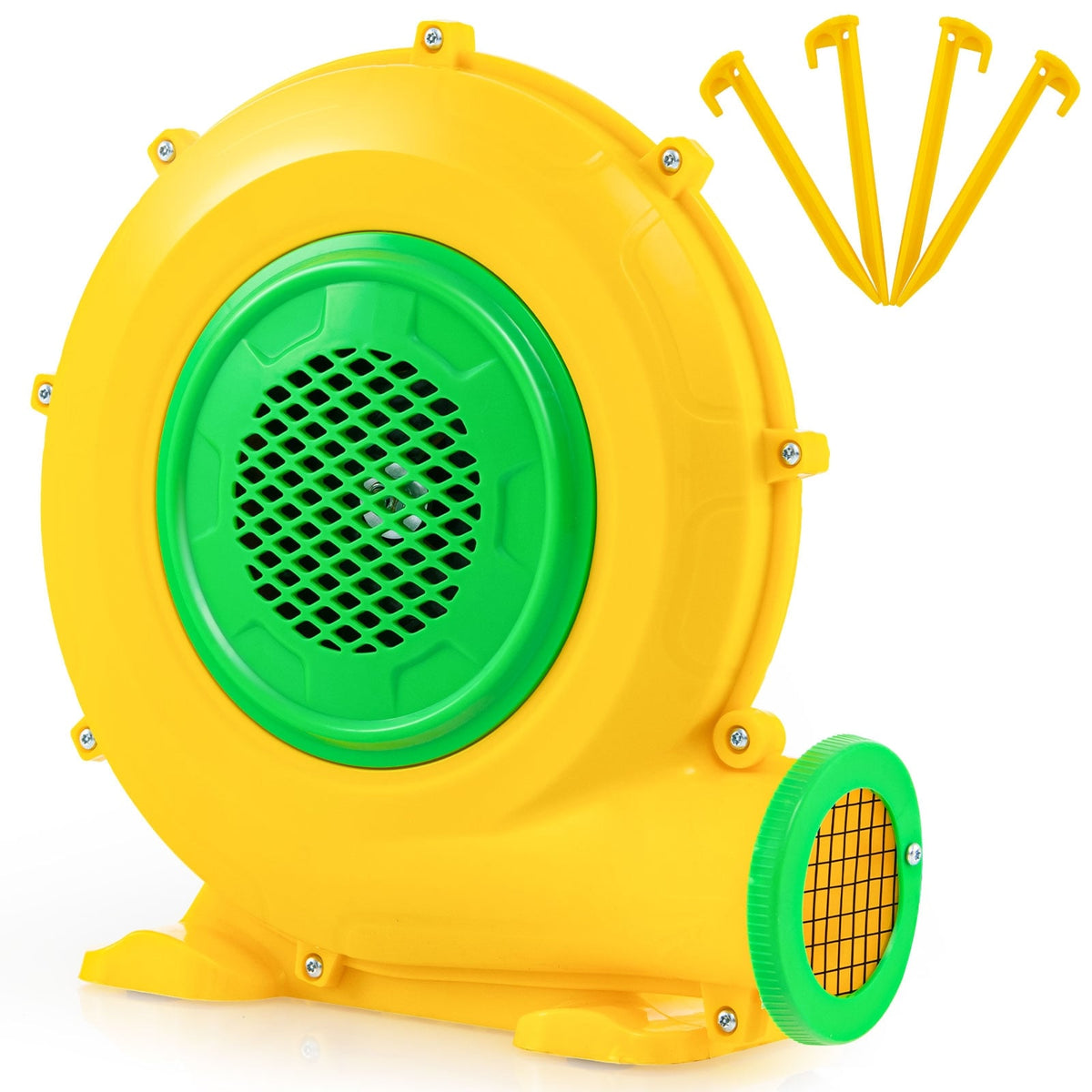 680W Air Blower Air Pump Fan with Convenient Handle and Ground Stakes-680W-Air Blowers-DECOROLALA
