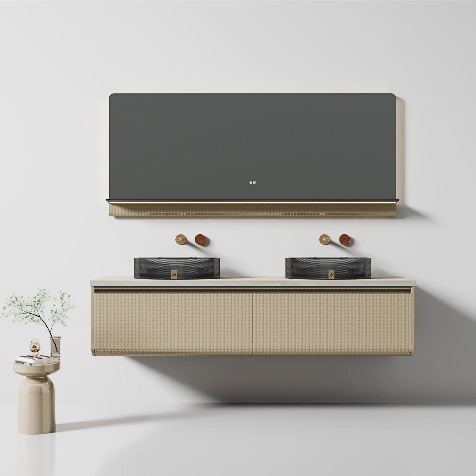 69" Champagne LED Mirror-Mirror-DECOROLALA