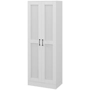 69" Pantry Cabinet with Storage, Kitchen Pantry Storage Cabinet with Soft Close Doors and Adjustable Shelves, White-DECOROLALA