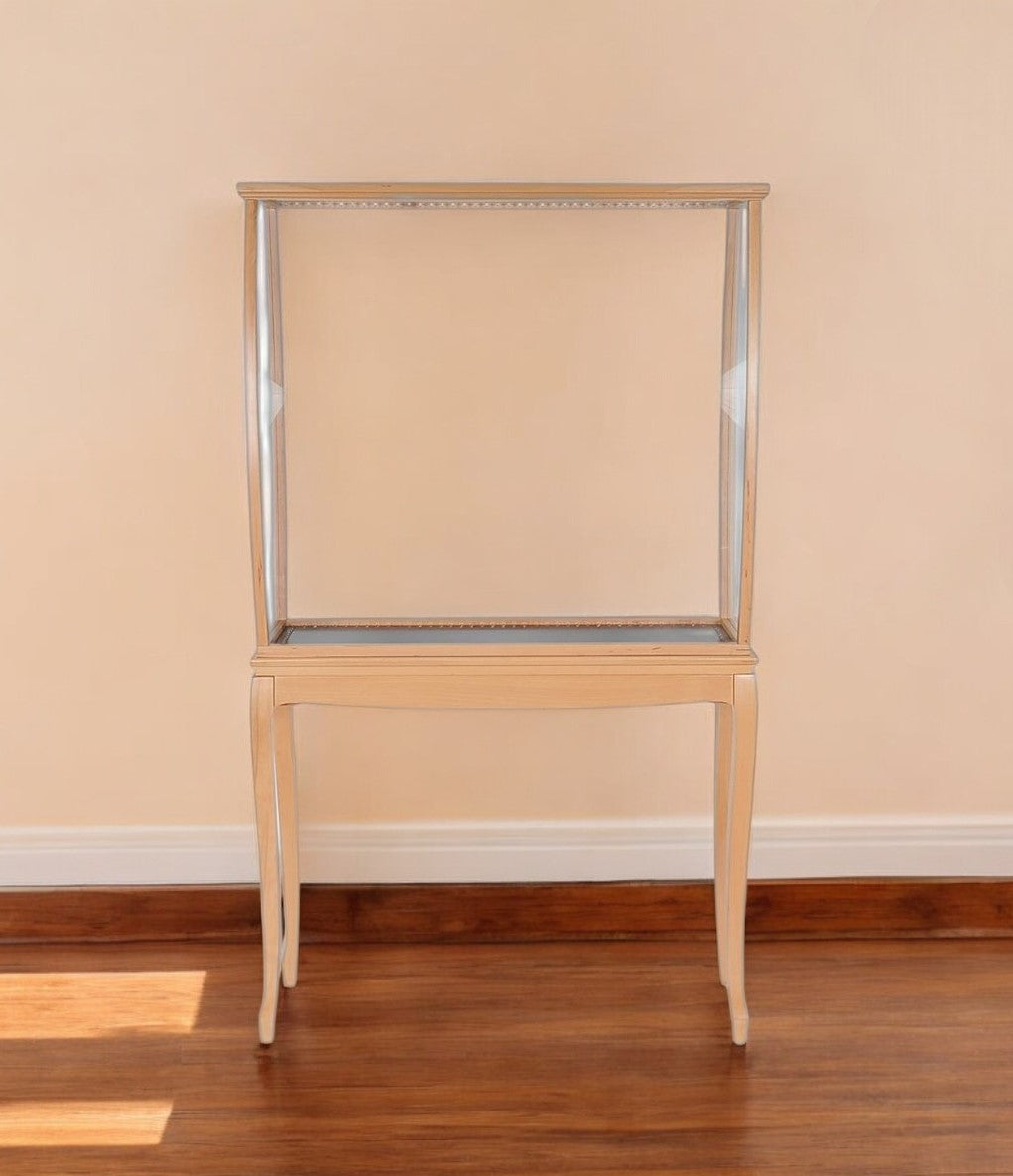 69" Wood Brown Solid Wood Hand Painted Figurine Tabletop Sculpture-Sculptures-DECOROLALA