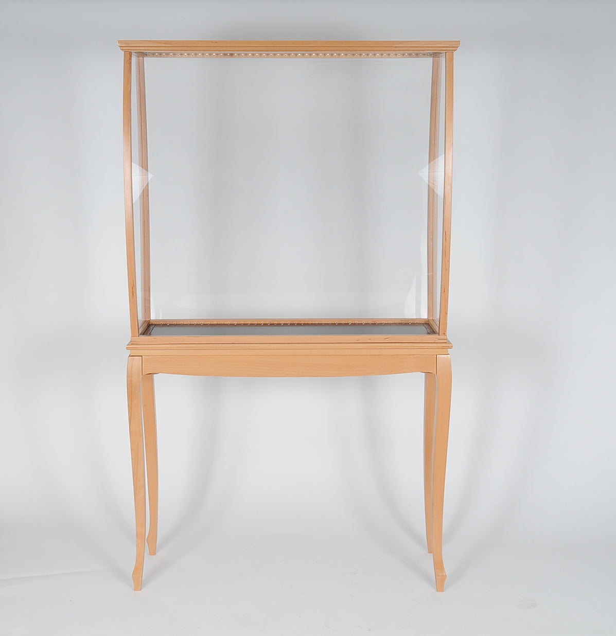 69" Wood Brown Solid Wood Hand Painted Figurine Tabletop Sculpture-Sculptures-DECOROLALA