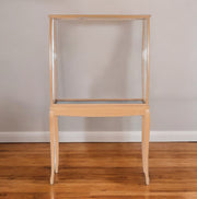 69" Wood Brown Solid Wood Hand Painted Figurine Tabletop Sculpture-Sculptures-DECOROLALA