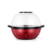 6QT Stirring Popcorn Popper Maker with Nonstick Plate-Red-Small Appliances-DECOROLALA