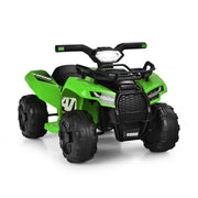 6V Kids Electric Ride-On ATV Quad with LED Lights and MP3 Player
