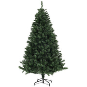 6ft Artificial Christmas Tree - 1000 Tips Green Hinged-Home Furnishings > Holiday & Seasonal > Christmas Trees > Artificial Christmas Trees-DECOROLALA