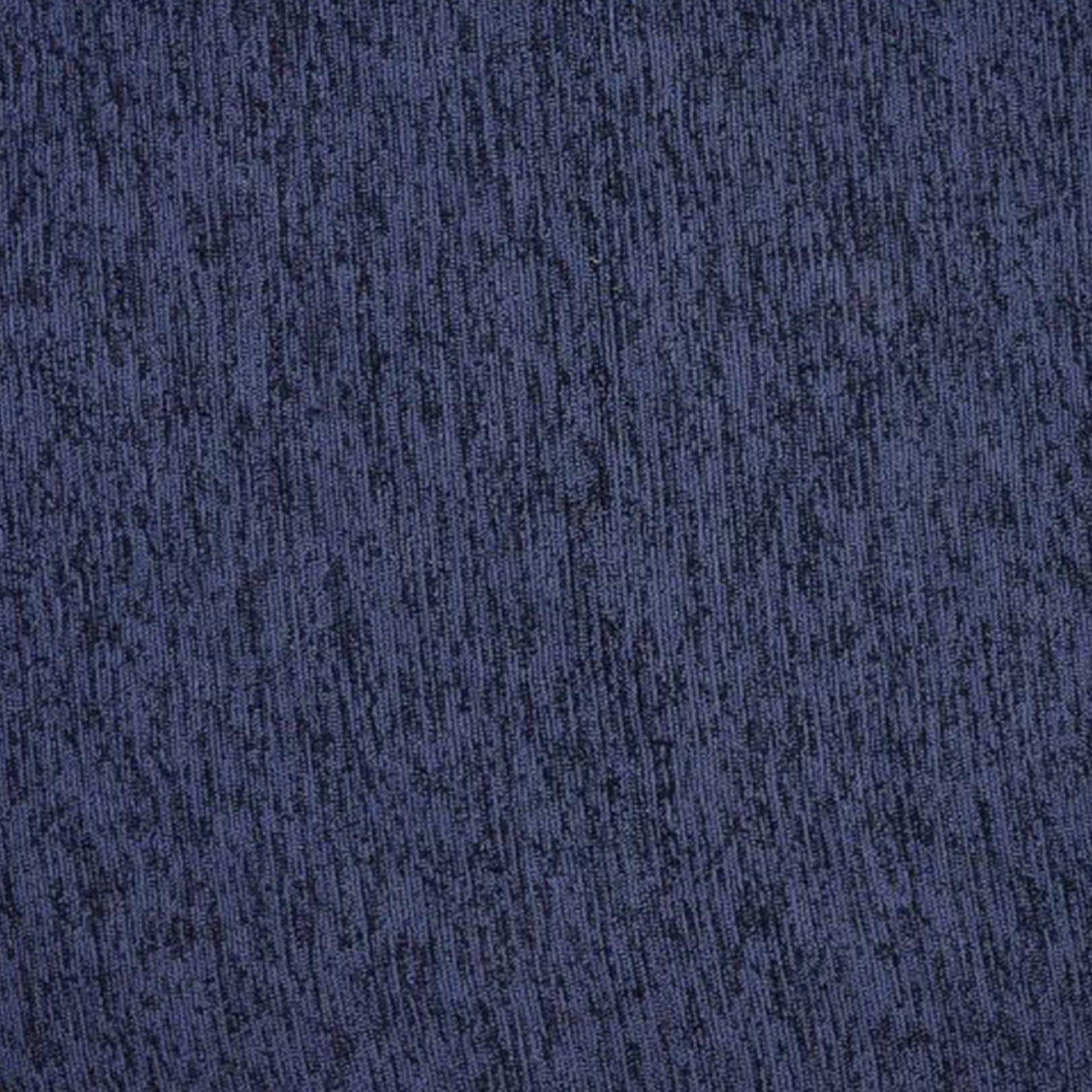 7' Blue And Ivory Round Geometric Handmade Indoor Outdoor Area Rug-Outdoor Rugs-DECOROLALA