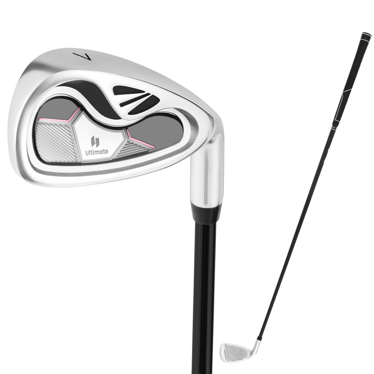 #7 Iron Single Golf Club for Women with Graphite Shaft and Headcover-Golf-DECOROLALA