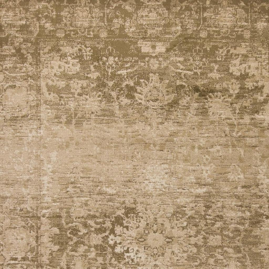 7' X 10' Beige And Tan Floral Medallion Area Rug-Area Rugs-DECOROLALA