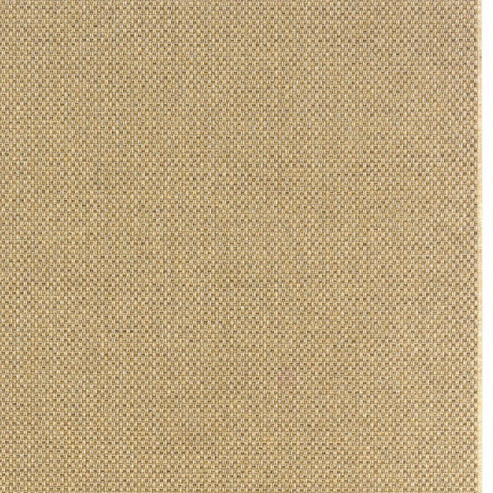 7' X 10' Beige Indoor Outdoor Area Rug-Outdoor Rugs-DECOROLALA
