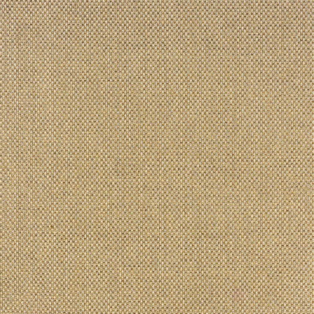 7' X 10' Beige Indoor Outdoor Area Rug-Outdoor Rugs-DECOROLALA
