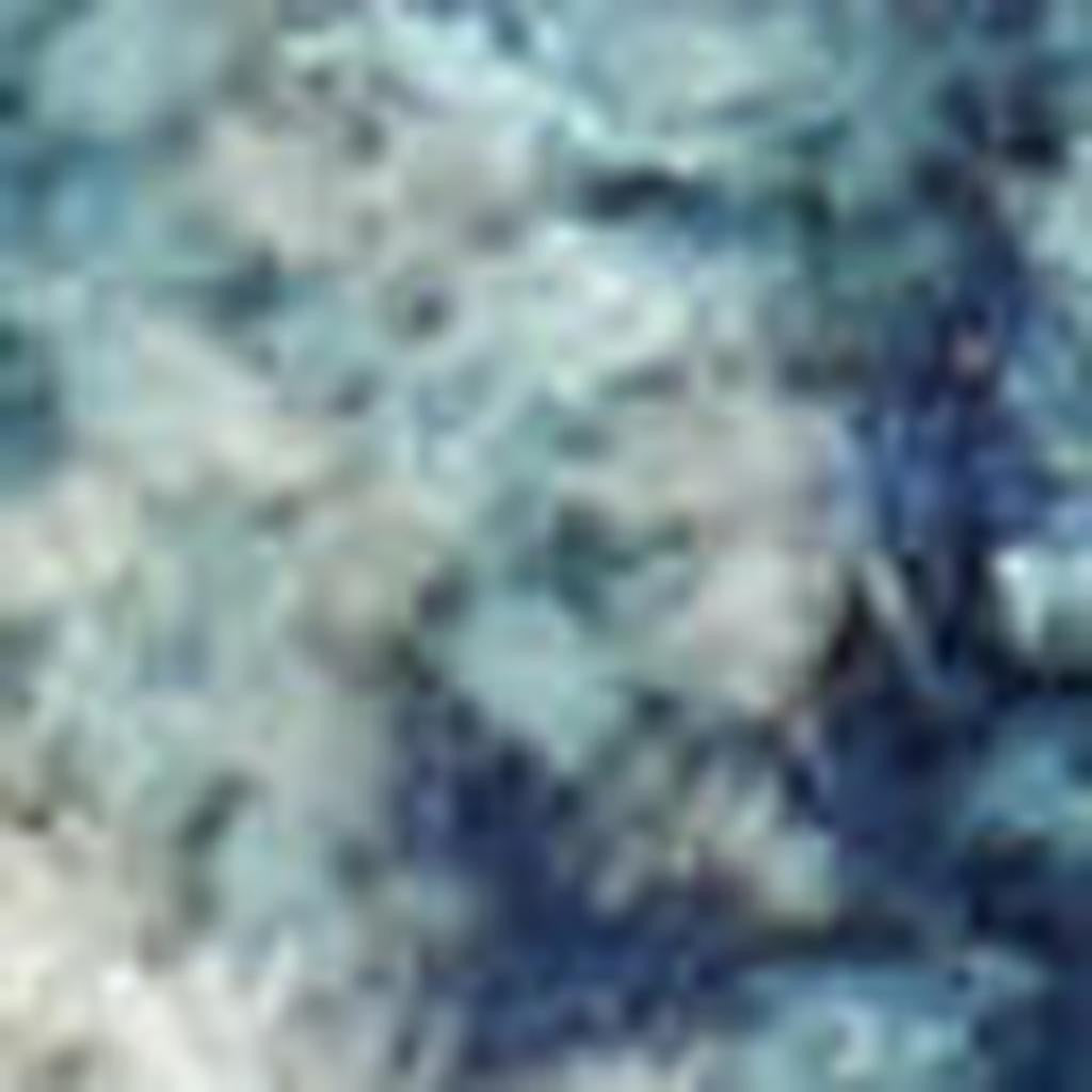 7' X 10' Blue And Ivory Abstract Area Rug-Area Rugs-DECOROLALA